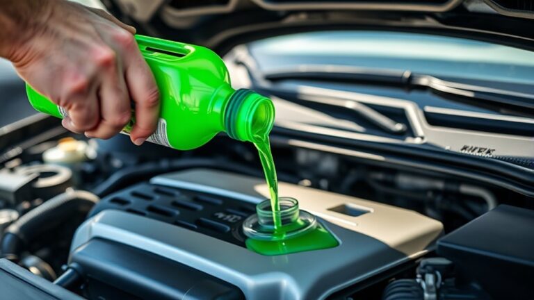 adding coolant to car
