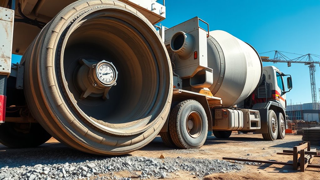 concrete truck capacity