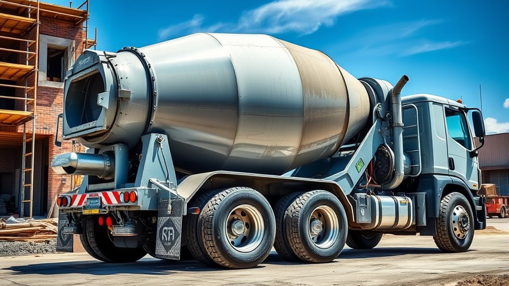concrete truck capacity