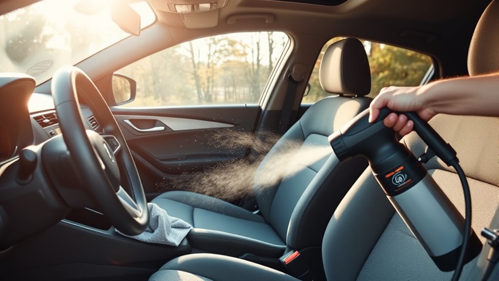 deep clean and deodorize interior