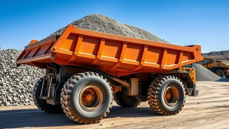 dump truck gravel capacity