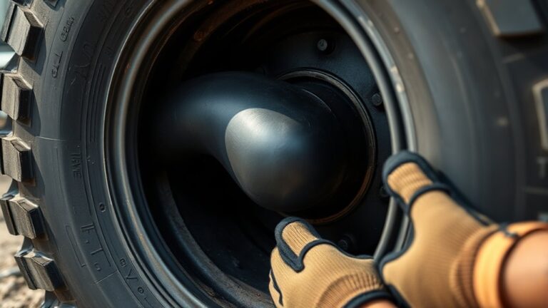 installing a truck tube