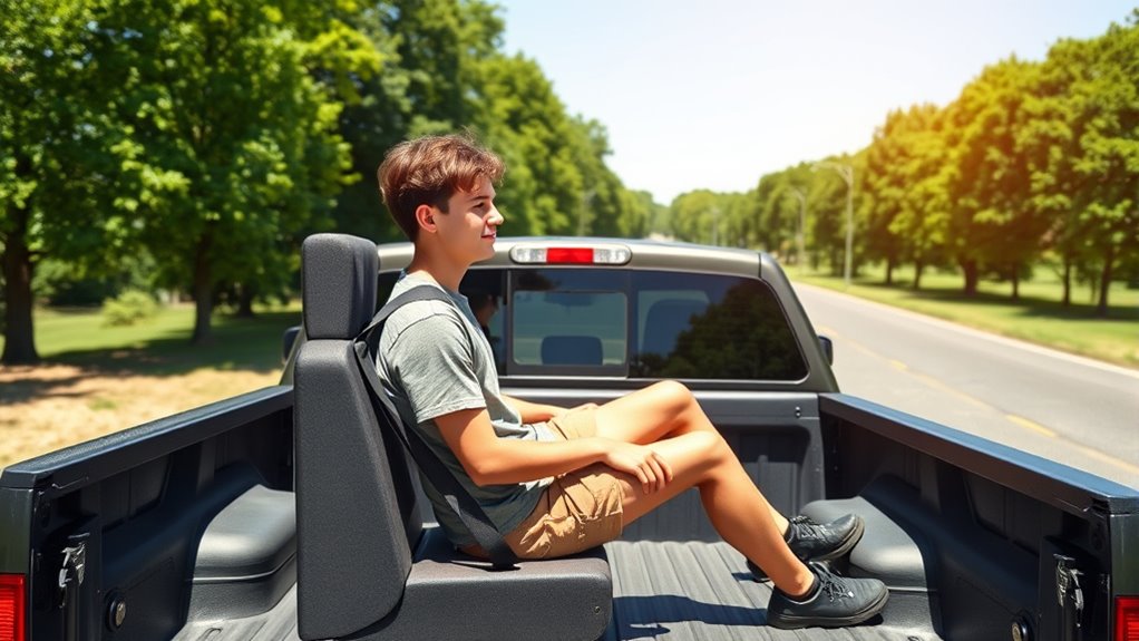 legal truck bed riding