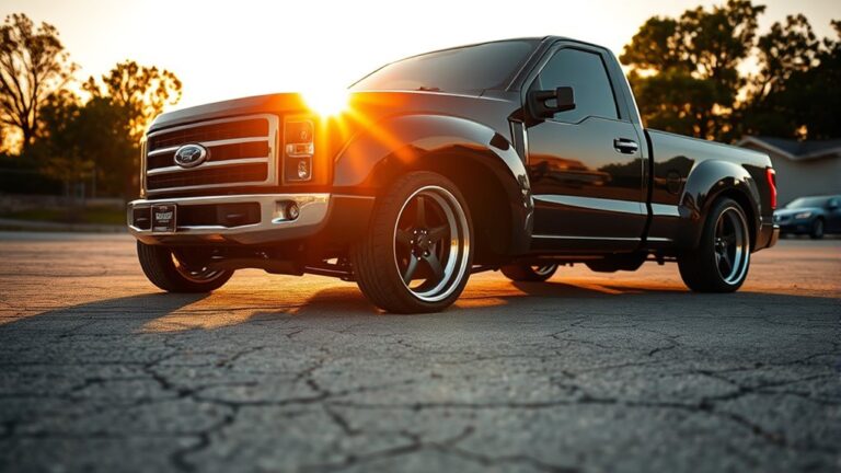 lowered truck customization techniques