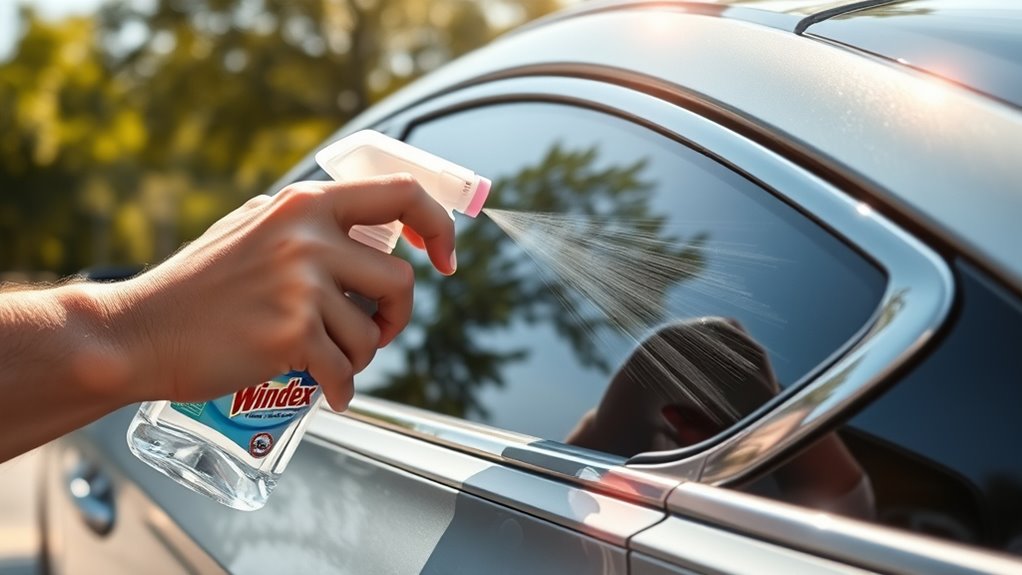 safe windex window cleaning