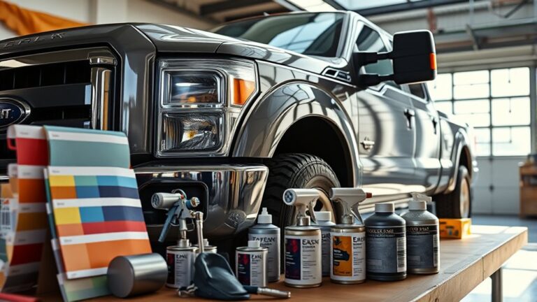 truck painting cost factors